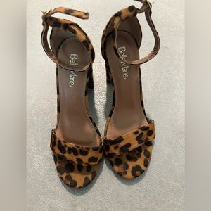 Cheetah Print Heels